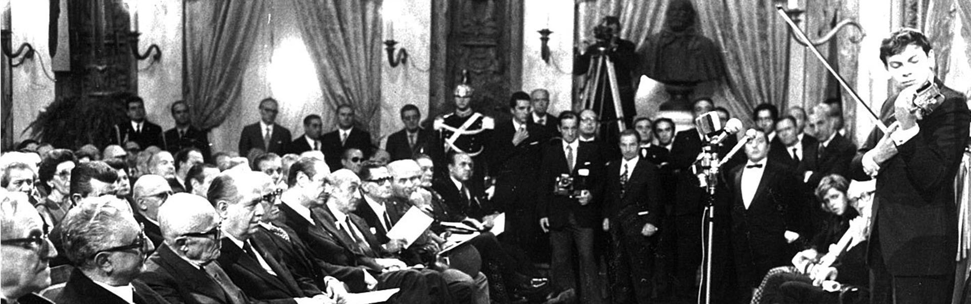 Il concerto del primo premio Alexander Kramarov all'edizione del 1973