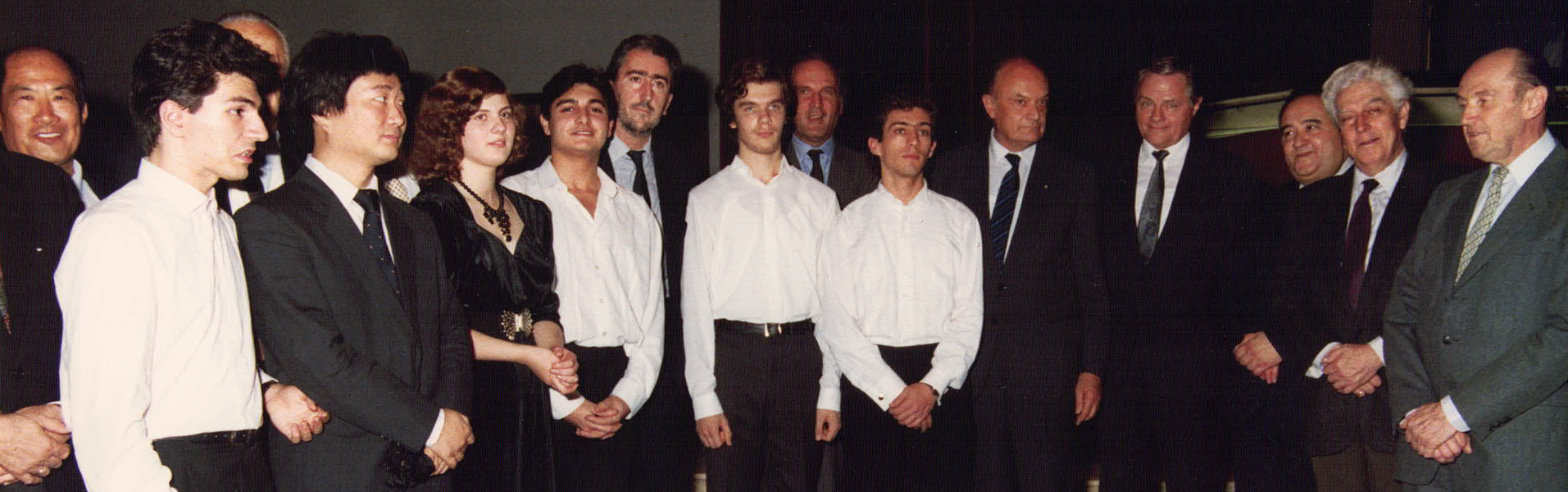 Finalisti e giuria del premio paganini 1990