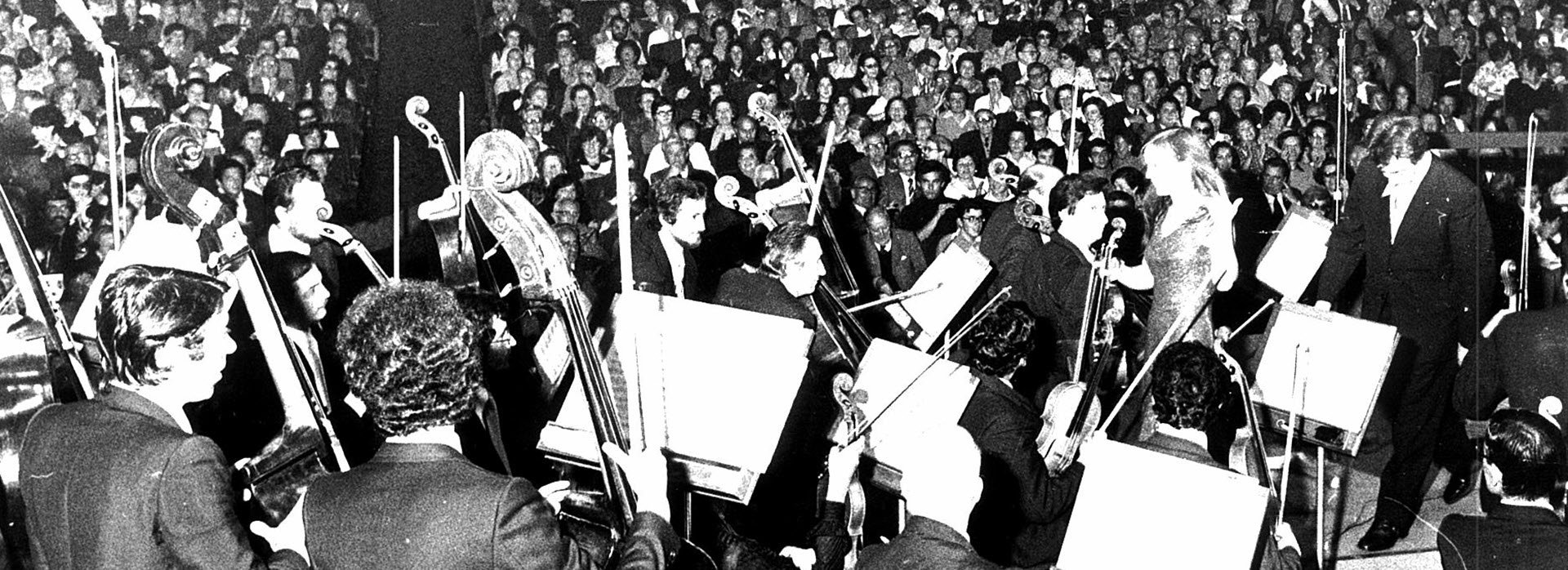 Lenuta Ciulei, vincitrice del Premio Paganini 1976,  al Teatro Margherita