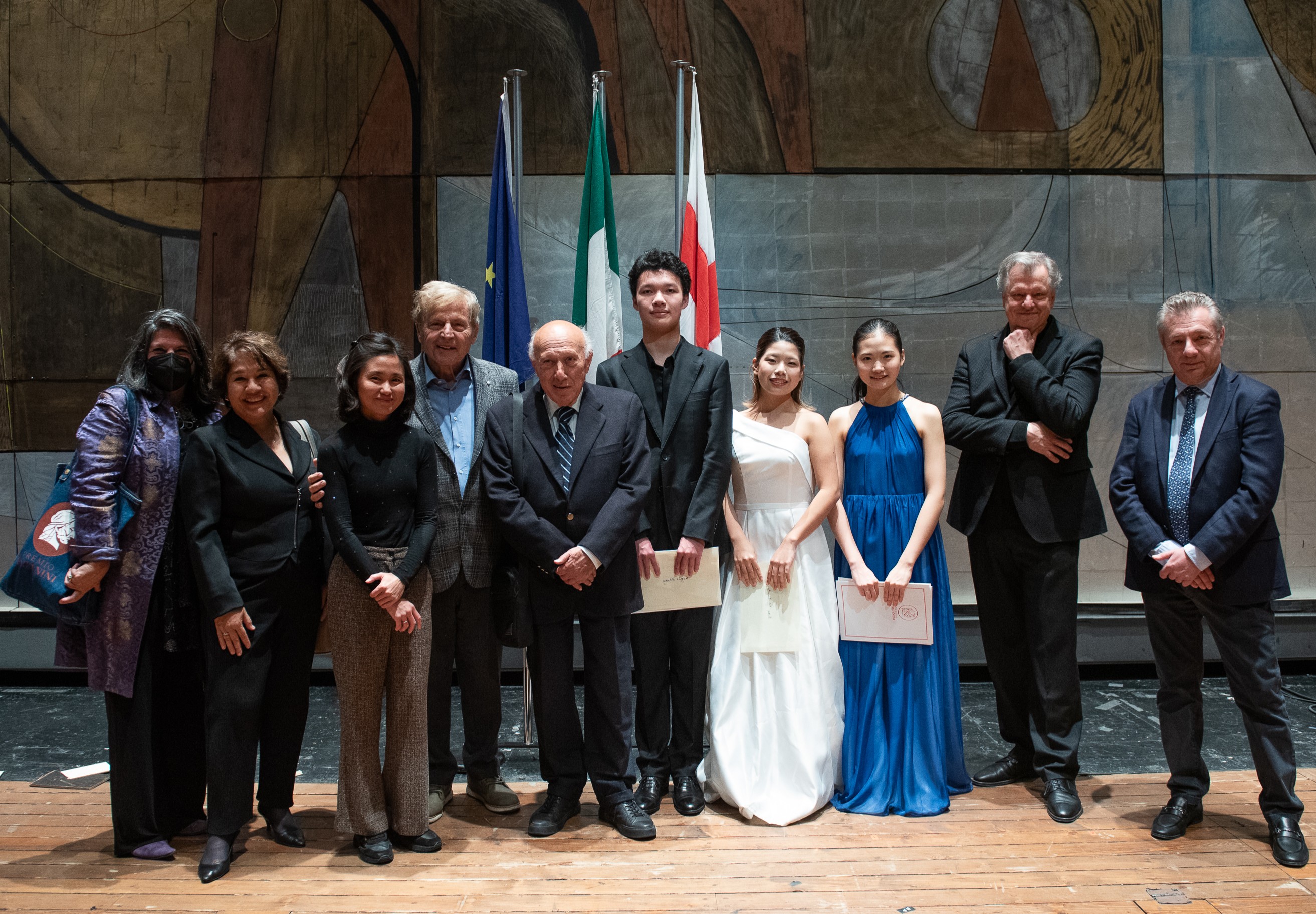 I premiati del 58° Premio Paganini con la Giuria