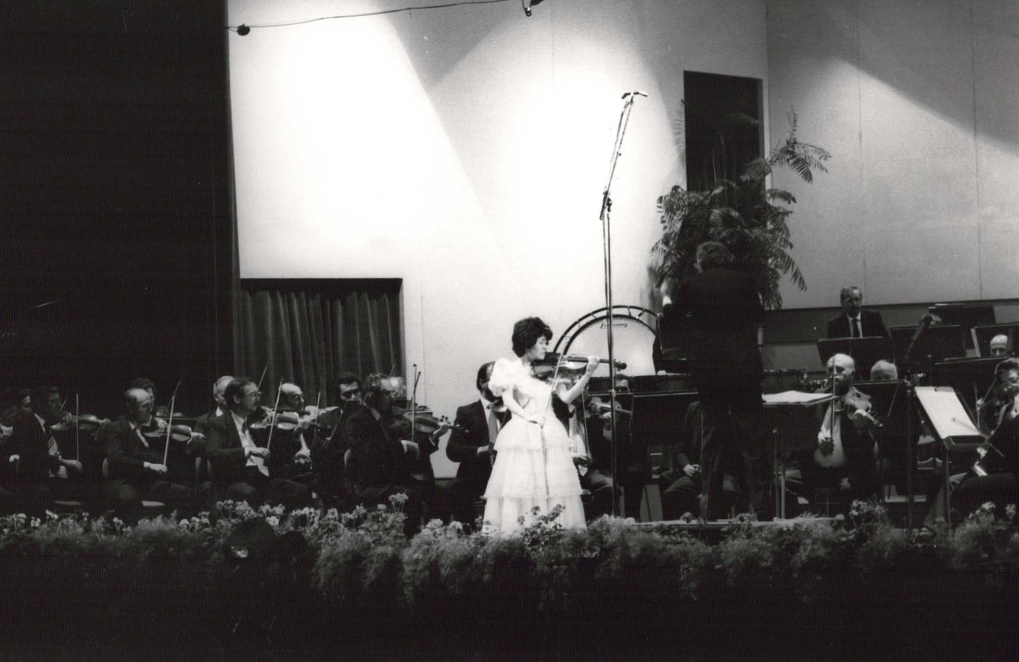 L'esibizione di Reiko Watanabe  all'edizione del 1984 (3° classificata)
