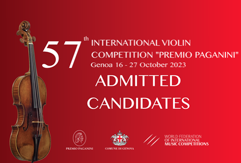 infografica candidati ammessi alla 57^ edizione