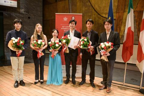 I finalisti premiati del 57° Premio Paganini
