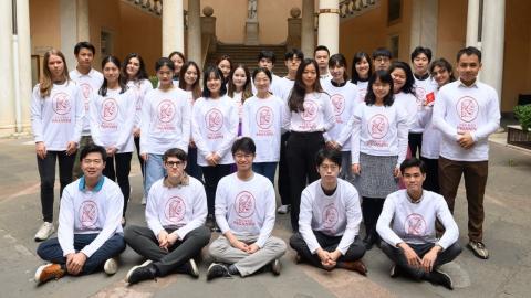 57th Paganini prize competitors after the roll call