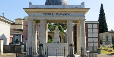 Parma, Cimitero della Villetta, tomba di Niccolò Paganini (2019-06-25) credits: Parma1983