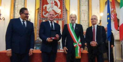 Principe Alberto II di Monaco riceve il  titolo di Paganini Ambassador