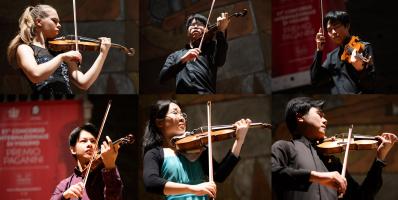 I sei finalisti del 57° Premio Paganini