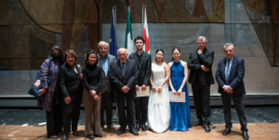 I premiati del 58° Premio Paganini con la giuria